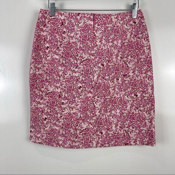Vintage 90's Y2K SO...Floral Stretch Mini Straight Pencil Skirt Women's Size 5 - Picture 2 of 6